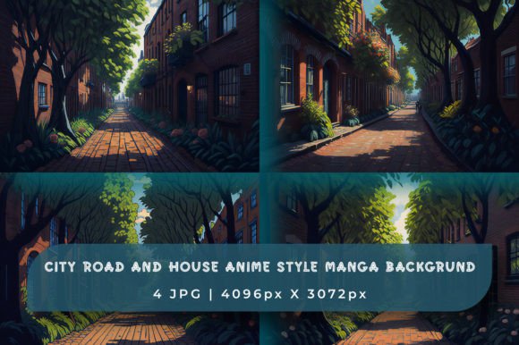 Download LOFI Street Anime Style Manga Background - Anime style Collection