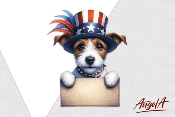 Download Jack Russell Terrier / Patriotic Dog PNG - Jack russell Collection