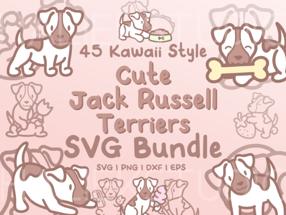 Download Jack Russell Terriers SVG Illustrations - Jack russell Collection