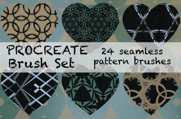 Download Procreate Brush Stamps Seamless Patterns - Seamless patterns Collection