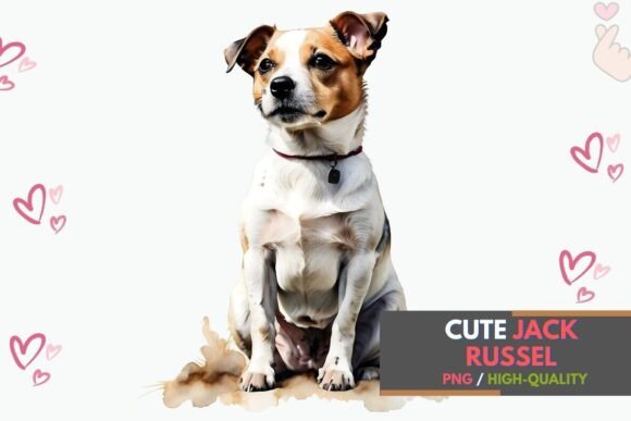 Download Cute Jack Russell Sublimation PNG - Jack russell Collection